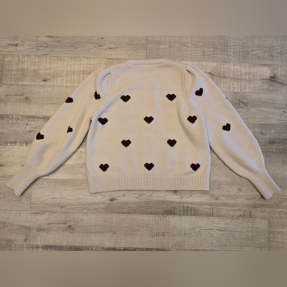 Splenid Heart Sweater Super Soft Size Women's XL - Picture 8 of 15